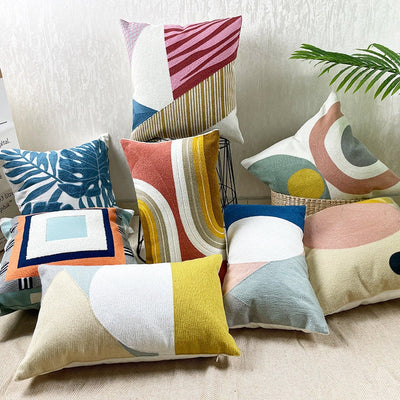 Foxx Abstract Pillow Cover-Artes Designs-