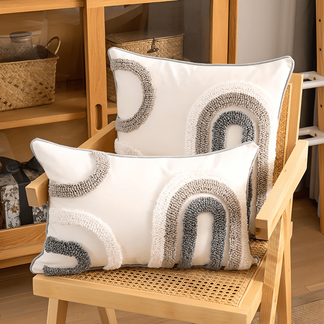 Fancyes DIY Embroidery Pillow Cover Kit - 17.3x17.3 Inch With Pre-Printed Pattern, For Beginners - View #8
