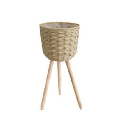 'Satsity' Flowerpot Basket-Baskets-Beige-Basket, Flowerpots, Plants Pots-Artes Designs