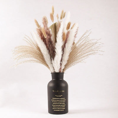 Boho Natural Dried Pampas Grass and Floral Bouquet