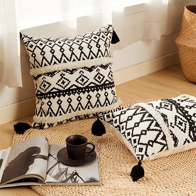 Alaric Geometric Pillow Cover-Artes Designs-