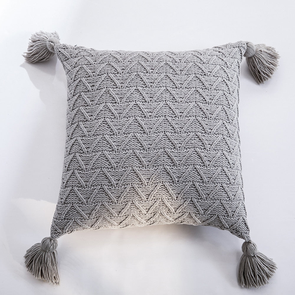 Alvin Pillow Covers-Pillows-Light gray-45x45-Pillow-Artes Designs