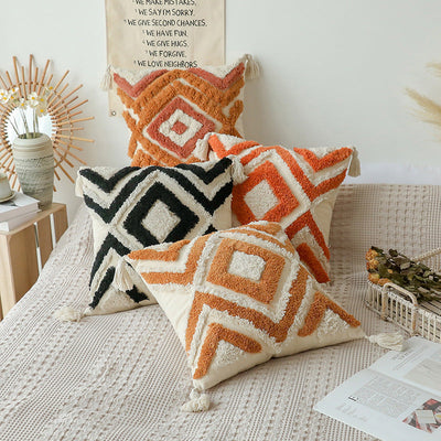 August Textured Pillow Covers-Artes Designs-
