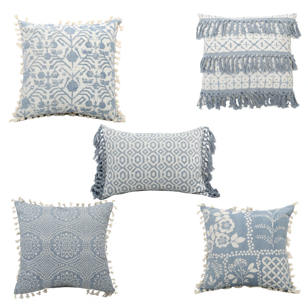'Berky' Cushion Cover-Pillows-5 Pillows Set-Pillow, Pillow Cover-Artes Designs