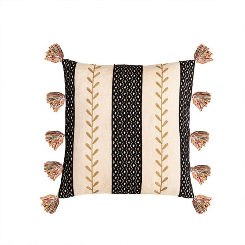 'Bohasty' Cushion Cover-Pillows-Square A-Pillow, Pillow Cover-Artes Designs