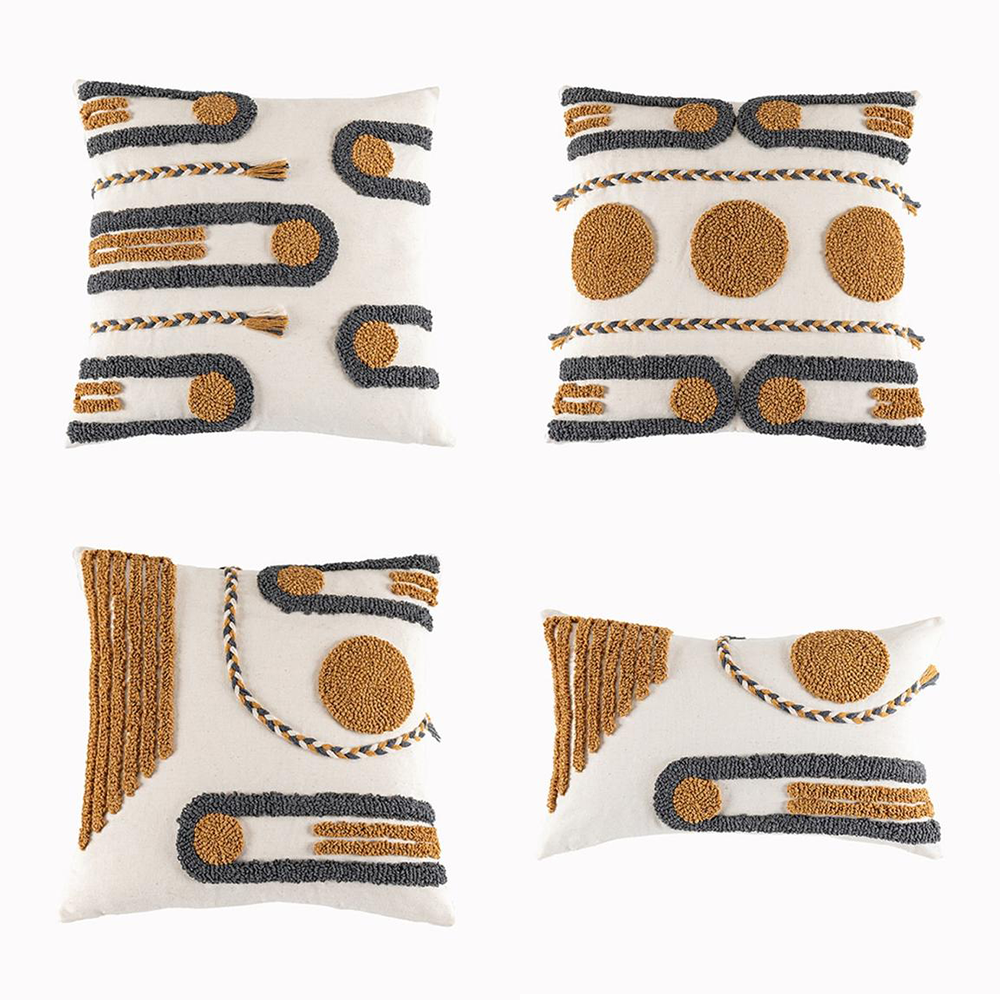 'Boho' Pillow Cover-Pillows-4 Pillow Set 1-Pillow-Artes Designs