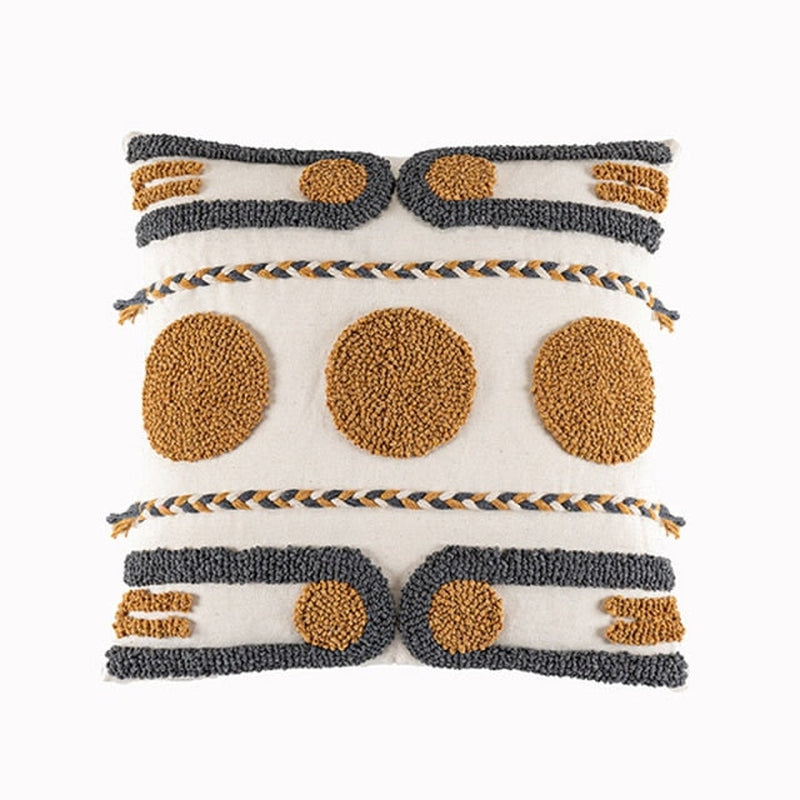 'Boho' Pillow Cover-Pillows-A Square-Pillow-Artes Designs