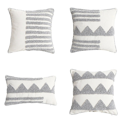 Cercil Geometric  Texture Throw Pillow Cover Nordic Cushion Cover