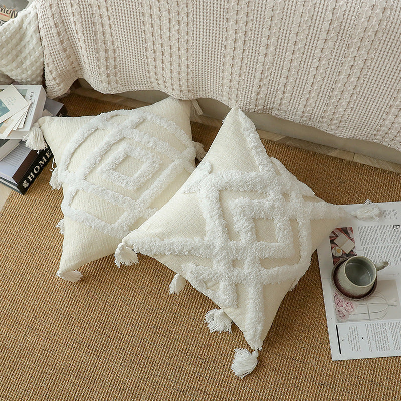 Cetin Geometric Pillow Cover-Artes Designs-