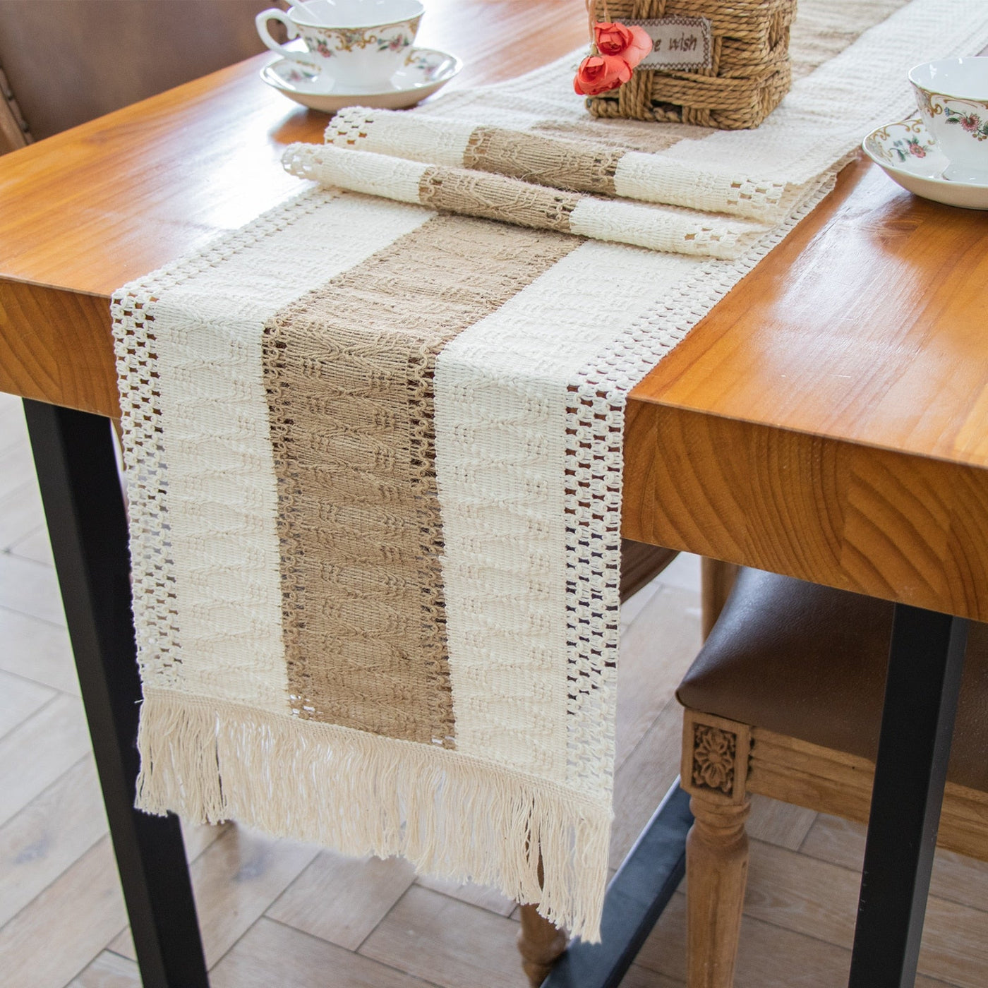 'Chic' Table Runner-Tablecloths-30x120cm-Dinnerware, Table-Artes Designs