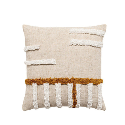 Crosy Striped Pillow Cover-Artes Designs-C-18"x18"-