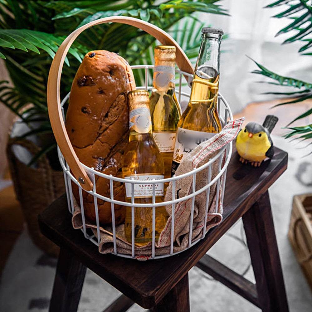 'Cukoo' Chicken Wire Egg Basket-Baskets-Green-S-basket, Kitchen, Kitchen accessories-Artes Designs