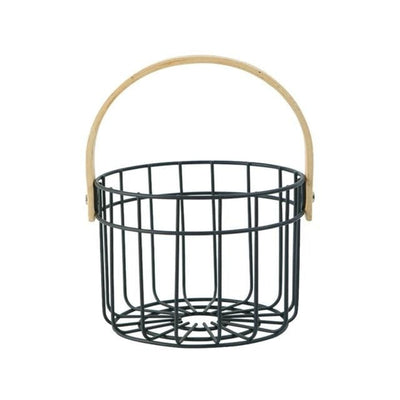 'Cukoo' Chicken Wire Egg Basket-Baskets-Blue-S-basket, Kitchen, Kitchen accessories-Artes Designs