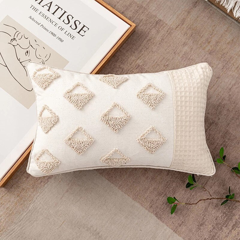 Dahlia Geometric Pillow Cover-Artes Designs-