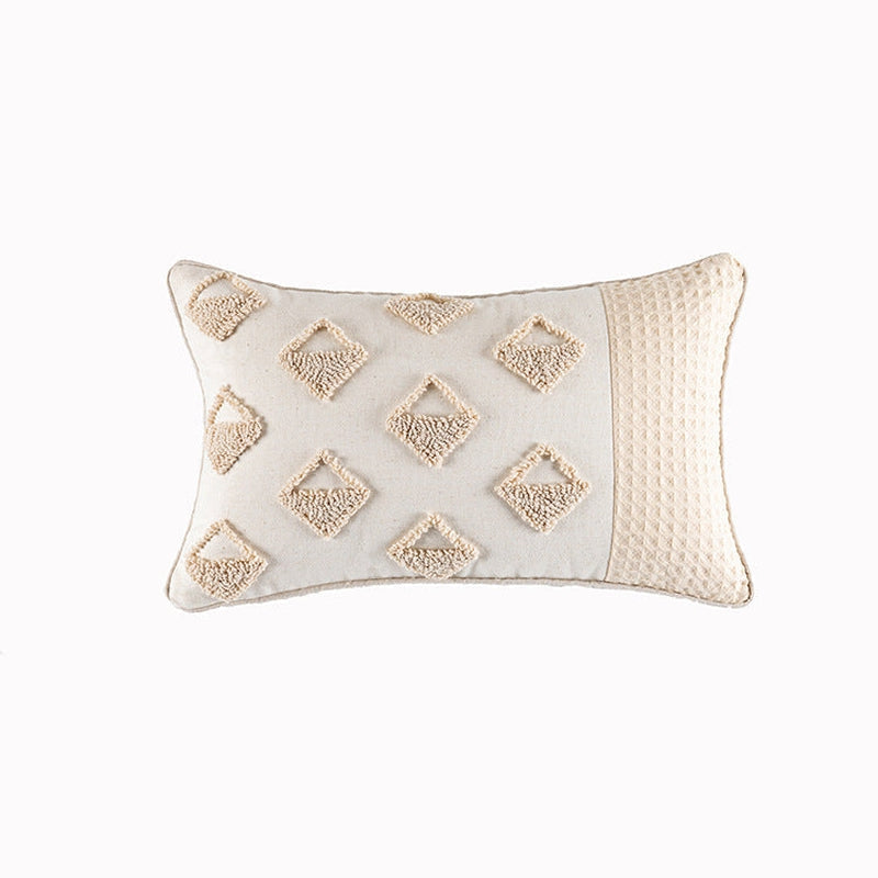 Dahlia Geometric Pillow Cover-Artes Designs-C-12"x20"-