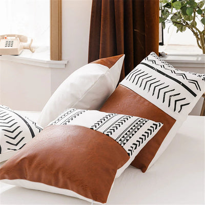 Della Geometric Pillow Cover-Artes Designs-