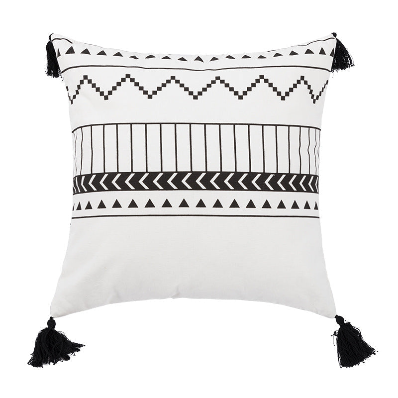 Della Geometric Pillow Cover-Artes Designs-H-18"x18"-