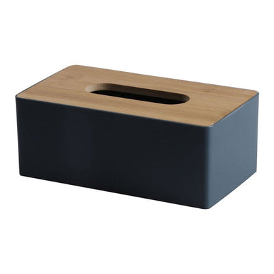 'Elens' Tissue Box-Tissue Box-Dark Blue x Brown-Tissue Box-Artes Designs