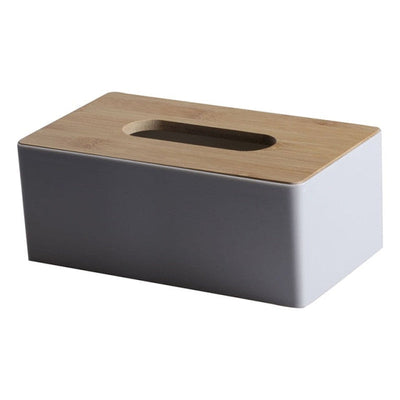 'Elens' Tissue Box-Tissue Box-Gray x Brown-Tissue Box-Artes Designs