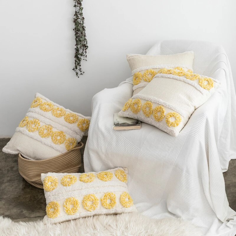 Elise Geometric Pillow Cover-Artes Designs-