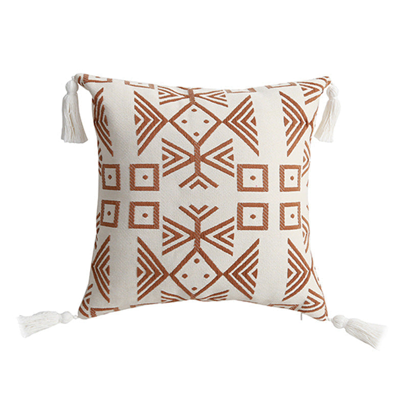 Evaro Geometric Pillow Cover-Artes Designs-A1-18"x18"-