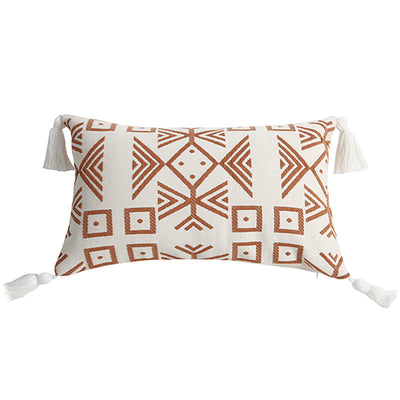 Evaro Geometric Pillow Cover-Artes Designs-B-12"x20"-