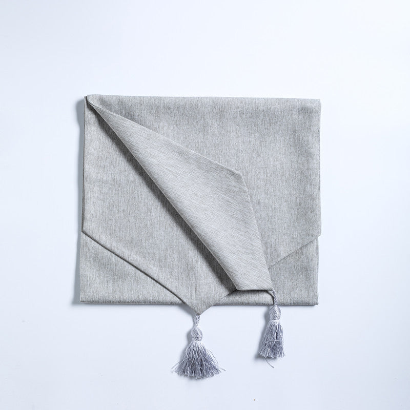 Evie Tablecloth-Artes-Designs-Gray-32x120cm-