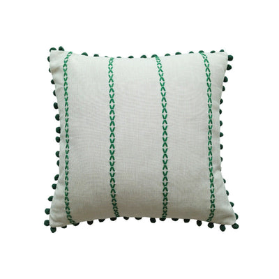Fauna Striped Pillow Cover-Artes Designs-B-18"x18"-