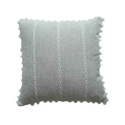 Fauna Striped Pillow Cover-Artes Designs-C-18"x18"-