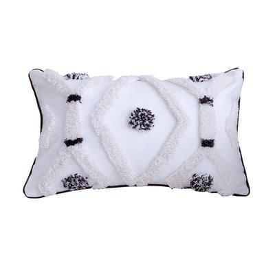 Fern Geometric Pillow Cover-Artes Designs-B-12"x20"-
