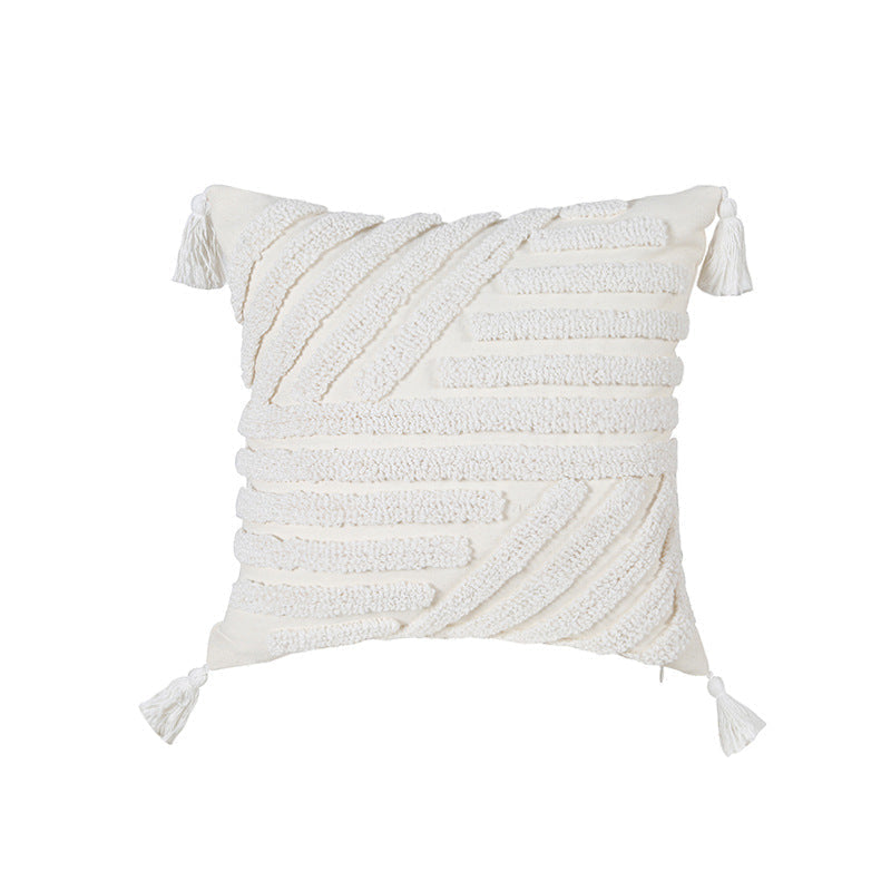 Freli Geometric Pillow Cover-Artes Designs-C-18"x18"-