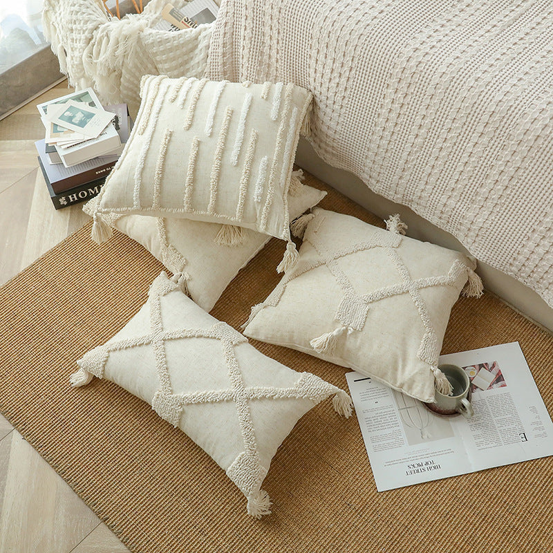 Haven Geometric Pillow Cover-Artes Designs-