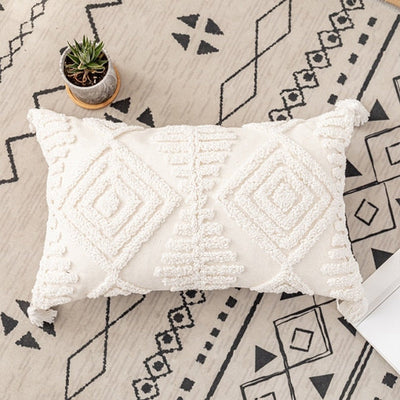 'Ivory' Cushion Cover-Pillows-A Rectangle-Pillow-Artes Designs