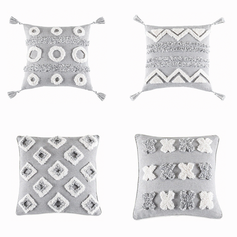 Jarvis Tribal Woven Accent Pillowcase Printed Cushion Cover