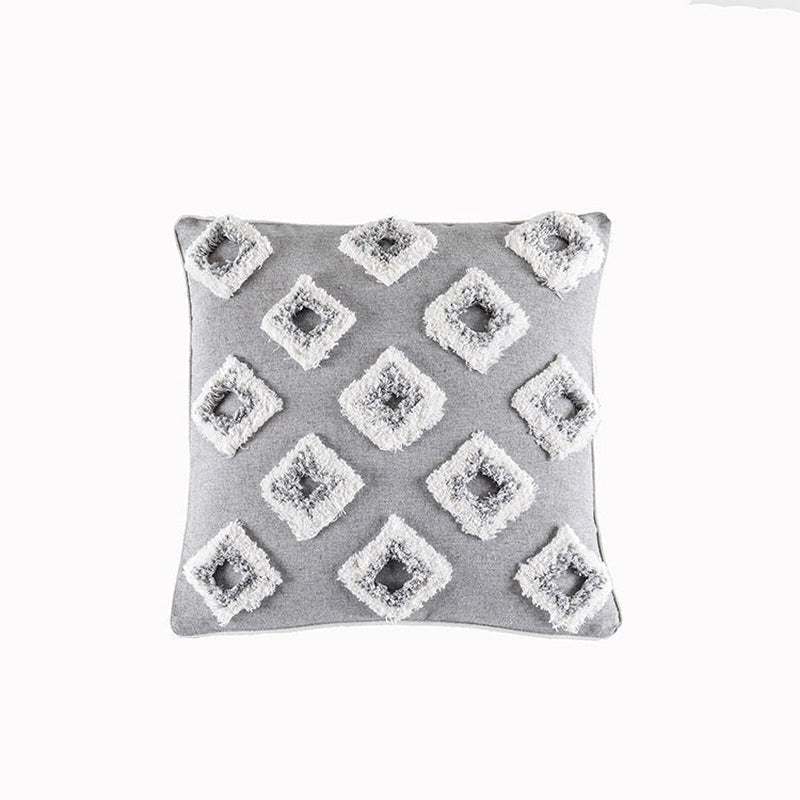 Jarvis Geometric Pillow Cover-Artes Designs-C-18"x18"-