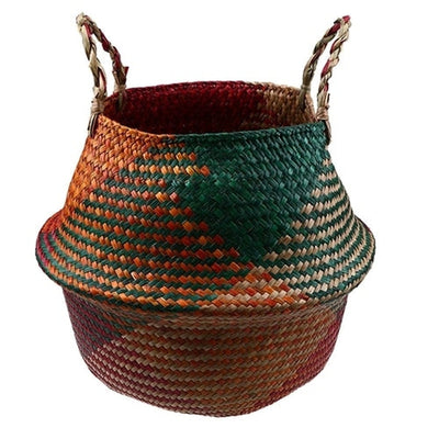 'Jorg' Handmade Woven Basket-Baskets-Mixed-32x28cm-Basket-Artes Designs