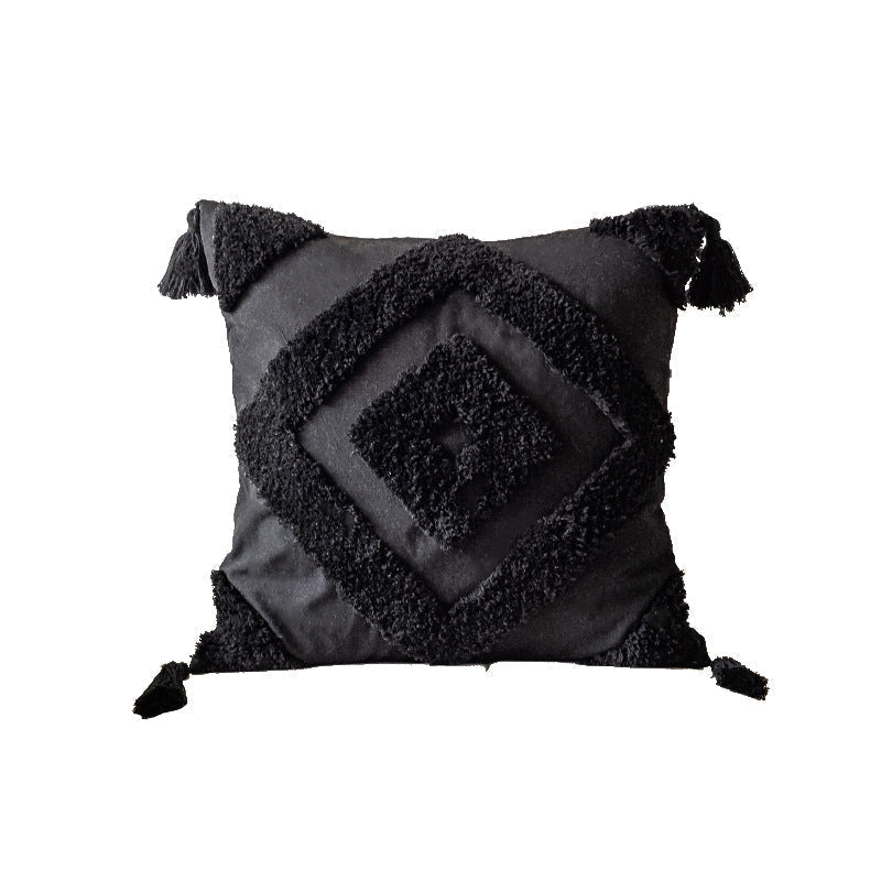 Laio Geometric Pillow Cover-Artes Designs-B-18"x18"-