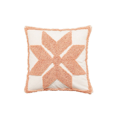 Larkin Geometric Pillow Cover-Artes Designs-B-18"x18"-