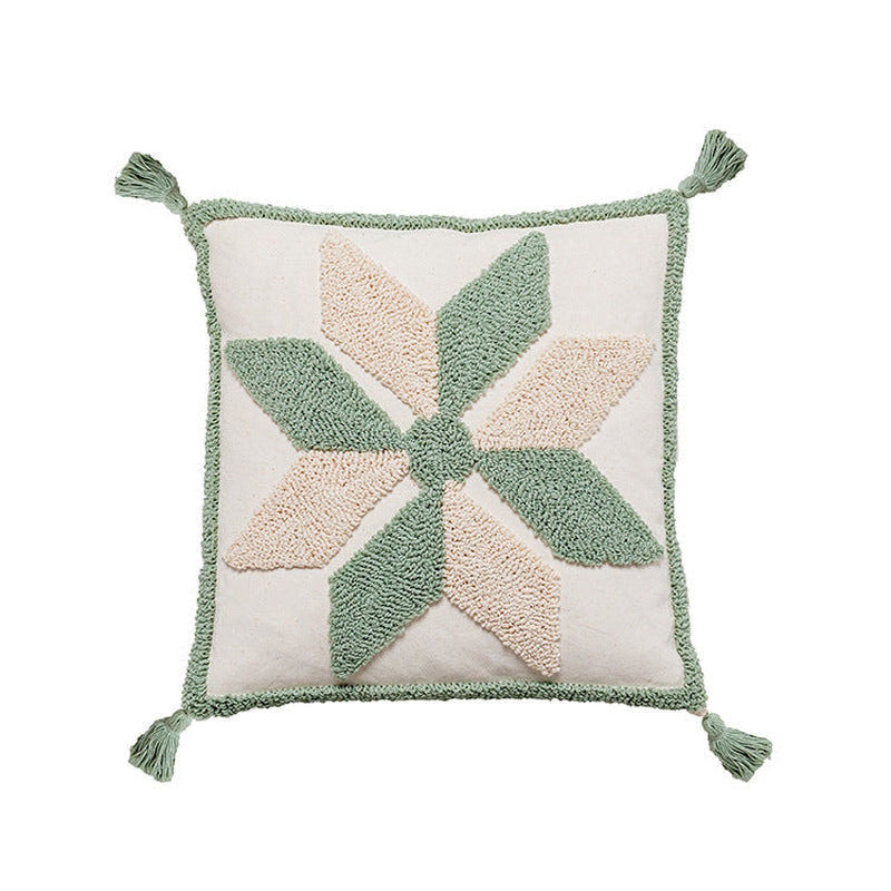 Larkin Geometric Pillow Cover-Artes Designs-E-18"x18"-