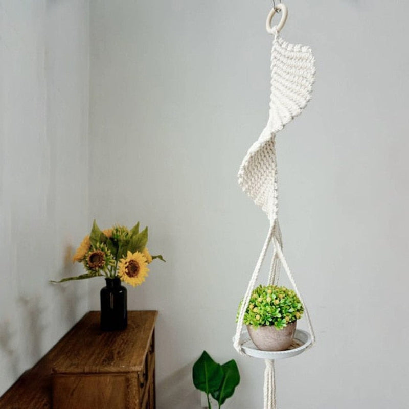 Macrame Plant Hanger-Plants Pots-Swinger-Plants Pots-Artes Designs