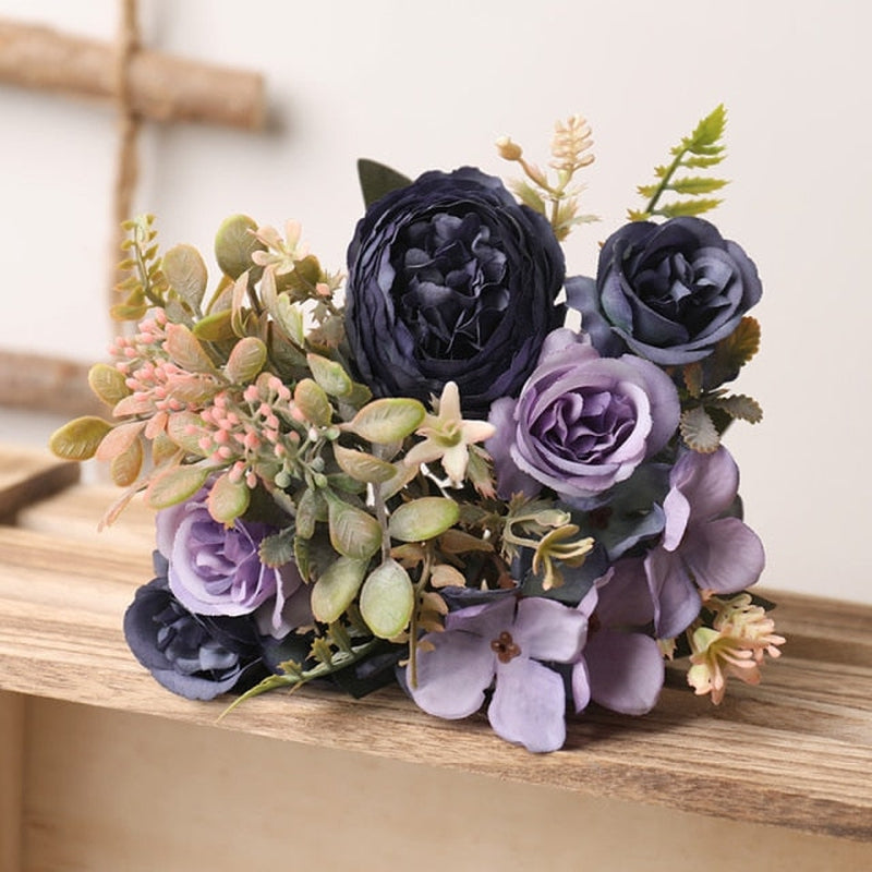 'Nelly's' Bouquet-Plants-Deep Purple-Flower, Plants-Artes Designs