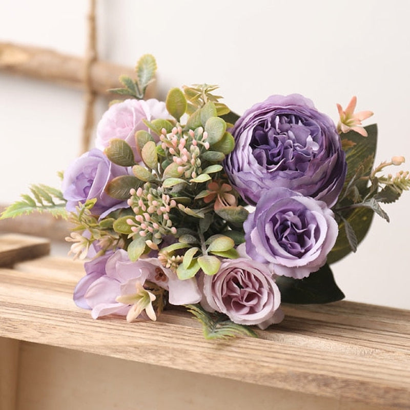 'Nelly's' Bouquet-Plants-Light Purple-Flower, Plants-Artes Designs