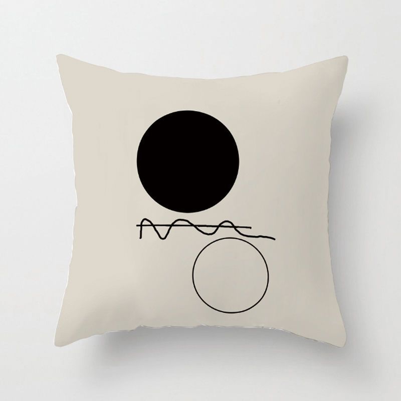 'Kyra' Abstract Pattern Creative Cushion Cover