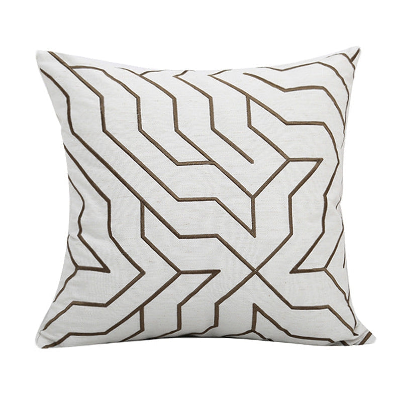 Onyx Abstract Pillow Cover-Artes Designs-B-18"x18"-