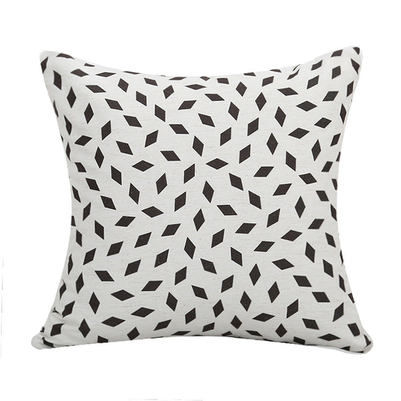 Onyx Abstract Pillow Cover-Artes Designs-C-18"x18"-