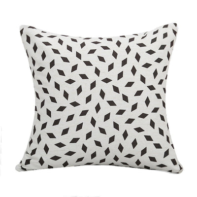 Onyx Abstract Pillow Cover-Artes Designs-C-18"x18"-