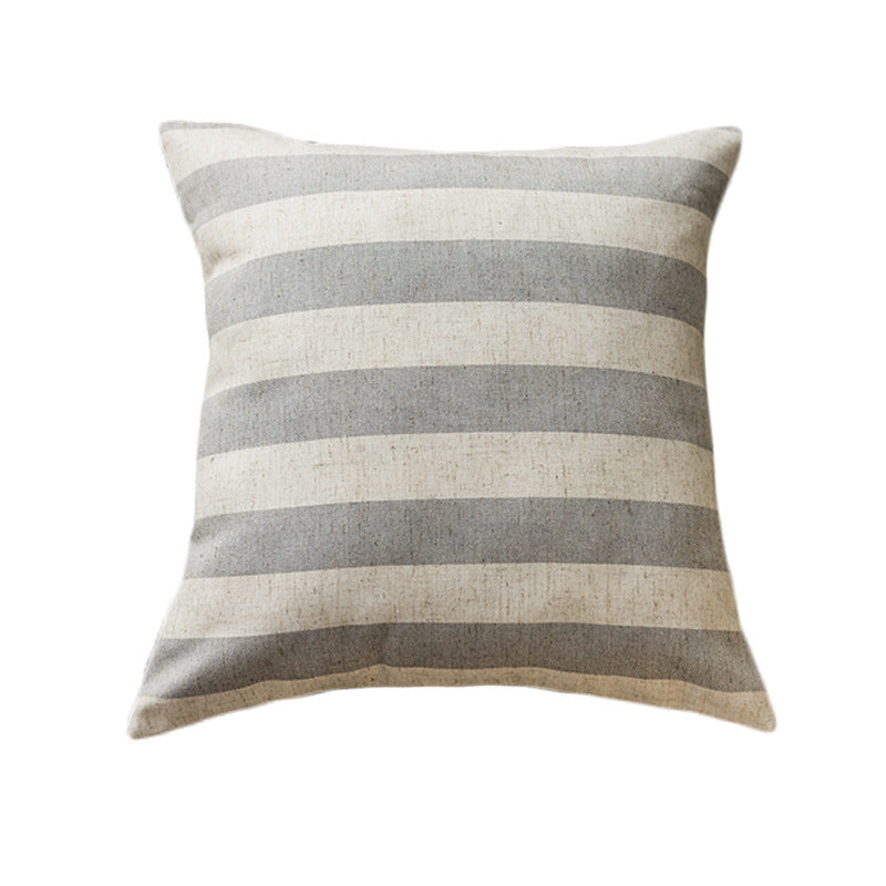 Philo Striped Pillow Cover-Artes Designs-Square-18"x18"-