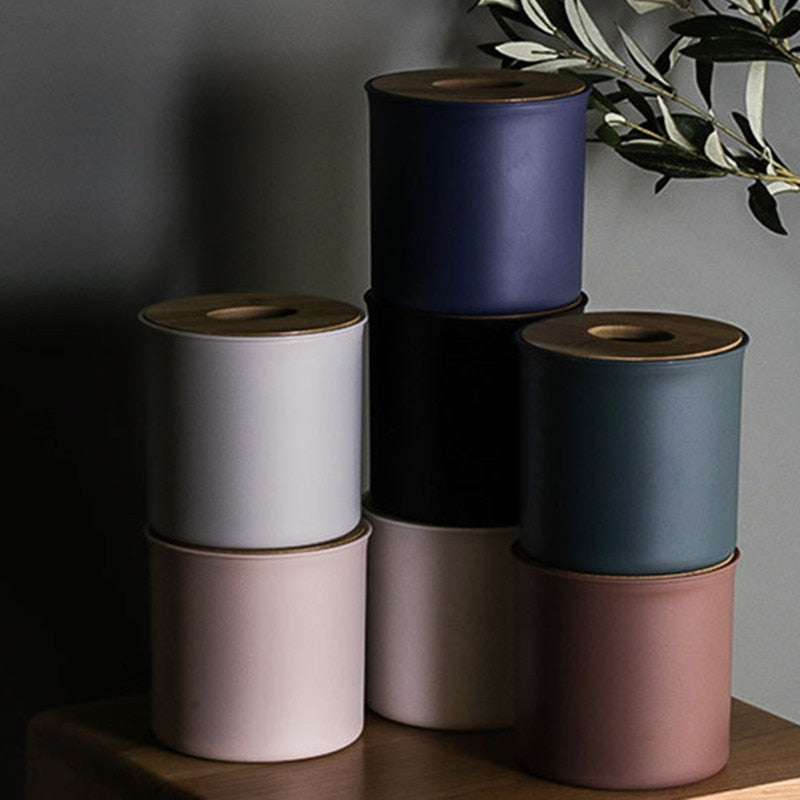 'Polkast' Tissue Holder-Tissue Box-Green-Tissue Box, Tissue Holders-Artes Designs