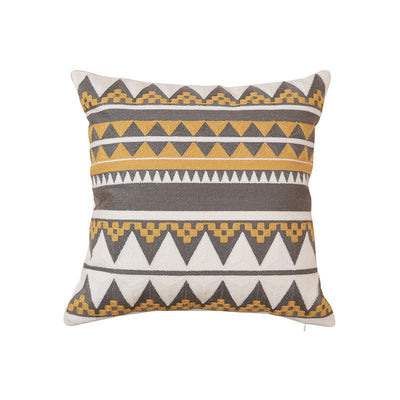 Recco Geometric Pillow Cover-Artes Designs-A-18"x18"-