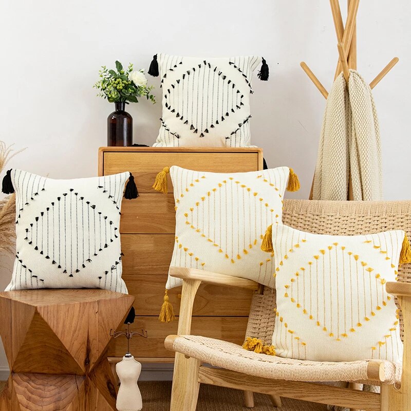 Reef Geometric Pillow Cover-Artes Designs-